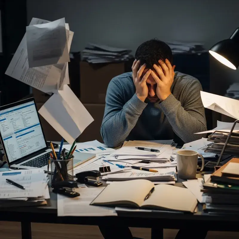 Overwhelmed and unorganized
